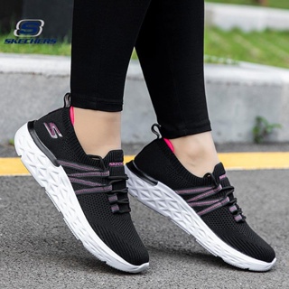 Skechers_ รองเท้าผ้าใบ รองเท้าวิ่ง แบบผูกเชือก ขนาดใหญ่ ทนต่อการเสียดสี แฟชั่นสําหรับผู้ชาย และผู้หญิง