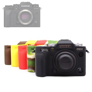 X XT5 เคสซิลิโคนนิ่ม กันลื่น กันฝุ่น กันกระแทก สําหรับกล้อง Fujifilm Fuji X-T5