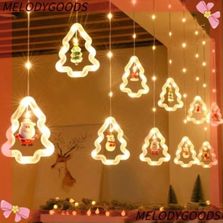 Melodg สายไฟหิ่งห้อย LED 10 ดวง รูปดาว 3 เมตร ชาร์จ USB สําหรับแขวนตกแต่งบ้าน หน้าต่าง คริสต์มาส