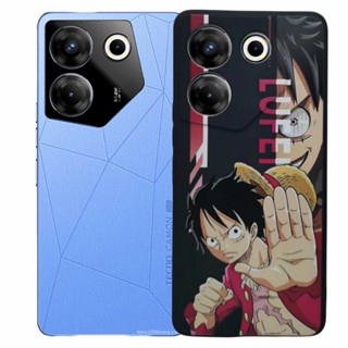 เคสโทรศัพท์มือถือ ปิดด้านหลัง ลาย King of Thieves Luffy Sauron สีดํา สําหรับ Tecno Camon 20 Pro 5G CK8N