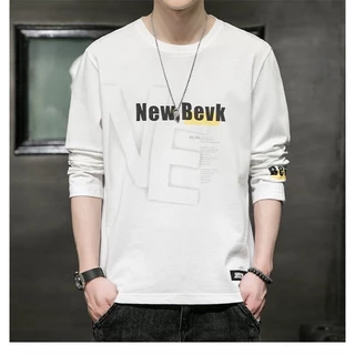 MR-DEER เสื้อยืดเเขนยาวผู้ชาย เสื้อสีพื้นผ้านิ่ม รุ่น M0317