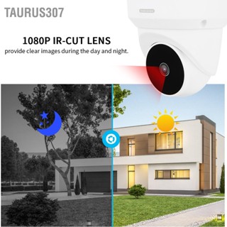  Taurus307 กล้องโดม PTZ 1080P WiFi การตรวจจับความเคลื่อนไหวเสียง 2 ทิศทางอินฟราเรดการมองเห็นได้ในเวลากลางคืนสำหรับการรักษาความปลอดภัยภายในบ้าน