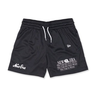 NEW ERA กางเกงรุ่น MESH SWIM SHORTS BLACK