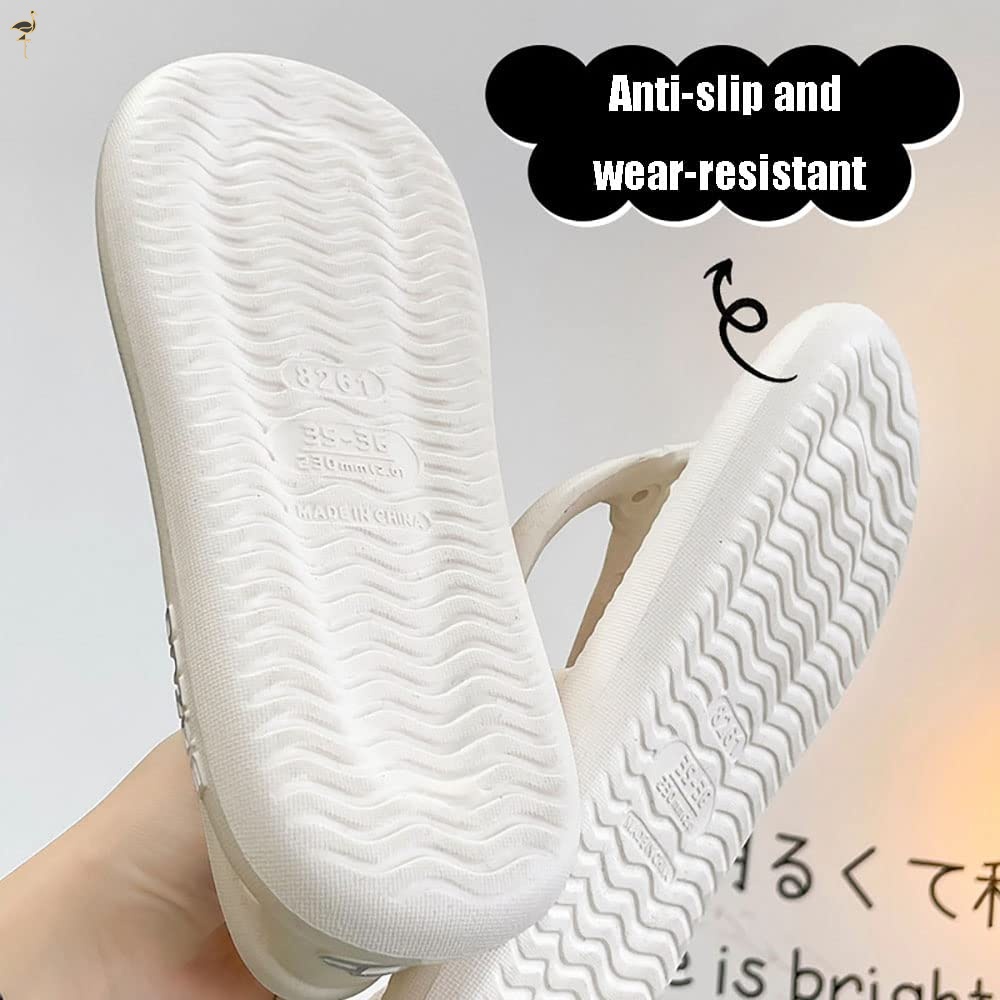 รองเท้าแตะ Bazuo สไลด์ใหม่สําหรับผู้หญิงและผู้ชาย EVA พื้นหนาไม่ลื่น Quick-Dry Flip-Flop