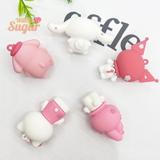 SANRIO [WillBesugarT] พวงกุญแจ จี้ตุ๊กตาการ์ตูนอนิเมะ Kuromi Cinnamoroll Hello Kitty My Melody น่ารัก สําหรับเด็กผู้หญิง [ใหม่]