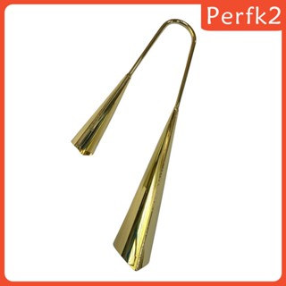 [Perfk2] เครื่องเคาะแบบดั้งเดิม เครื่องดนตรีกระดิ่งวัว ทนทาน กระดิ่งโลหะ สําหรับของขวัญวันเกิดละติน แซมบา เด็ก ผู้ใหญ่