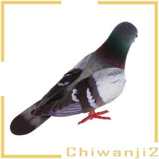 [Chiwanji2] โมเดลนกพิราบจําลอง ขนนก สําหรับตกแต่งบ้าน 1 ชิ้น 1 ชิ้น