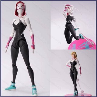 Ye โมเดลฟิกเกอร์ Spider-Man Across the Spider-Verse Gwen Stacy Spiderman ขยับข้อต่อได้ ของเล่นสําหรับเด็ก