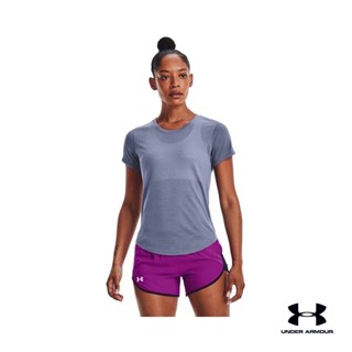 Under Armour UA  Womens Streaker Run Short Sleeve เสื้อออกกำลังกายแขนสั้น ใส่วิ่ง สำหรับผู้หญิง