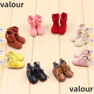 Valour รองเท้าหนัง PU สไตล์เจ้าหญิง หลายสี สําหรับตุ๊กตา