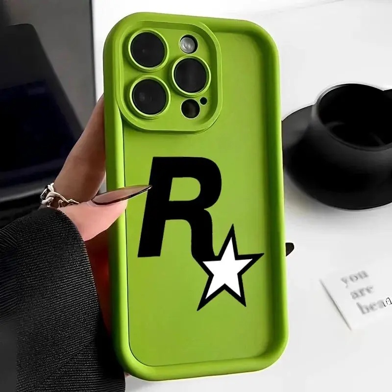 แฟชั่นแบรนด์star Apple 15/16Promaxเคสโทรศัพท์Iphone13 Soft Case 11 ซิลิโคนXR Drop-Resistant 12 รวมทุกอย่าง 8 หญิงXชาย
