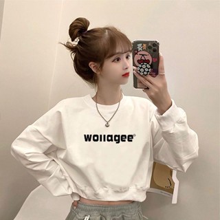 [พร้อมส่ง] เสื้อกันหนาวแขนยาว มีฮู้ด ผ้าฝ้าย ลายน่ารัก สไตล์เกาหลี สําหรับผู้หญิง