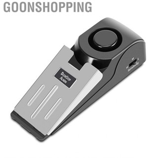 Goonshopping Door Stopper with Alarm  120db Siren  Theft Portable Stop Entrance Alert Lightweight for Travel Home Apartment