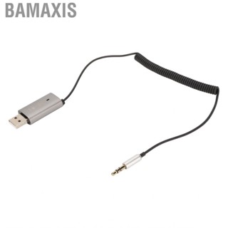 Bamaxis Car 5.1 Aux Adapter USB To 3.5mm Jack Receiver Kit