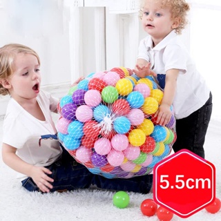 【Free Goods Store】200PCS Dropshipping Baby Ball Pits Colorful Plastic Balls Water Pool Ocean Wave Ball Baby Children Funny Toys Outdoor Stress Air Ball