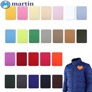 Martin แผ่นผ้ายีนเทียม สีพื้น สําหรับซ่อมแซมกางเกงยีน