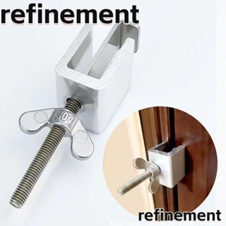 Refinement ตัวล็อกประตูนิรภัย สเตนเลส ติดตั้งง่าย พกพาง่าย แข็งแรง