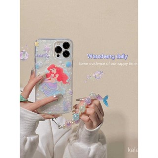 เคสป้องกันโทรศัพท์มือถือ ลายเจ้าหญิงนางเงือก สําหรับ iPhone 11 12 13 14promax 6s 78p x