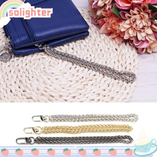 SOLIGHTER สายคล้องข้อมือ แบบเปลี่ยน DIY สําหรับกระเป๋าใส่เหรียญ ใบยาว