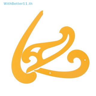 Better ไม้บรรทัดพลาสติก สําหรับวาดรูป แม่แบบ 3 ชิ้น
