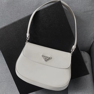 [ข้อเสนอพิเศษ ลดล้างสต็อก] Prad * Prad * Cleo กระเป๋าใต้วงแขน hobo General Bag pd โลโก้สามเหลี่ยม