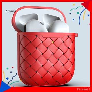 [FM] เคสป้องกันหูฟัง TPU แบบนิ่ม หนา กันฝุ่น กันตก สําหรับ AirPods 1 2 Pro