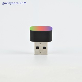 [gavinyears] โคมไฟ LED USB สําหรับตกแต่งภายในรถยนต์ 1 ชิ้น