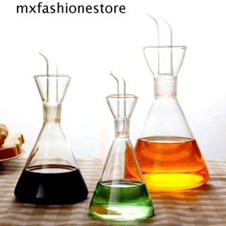 Mxfashione เครื่องเทน้ํามัน แบบแก้วใส 500 มล. 250 มล. 125 มล. 500 มล. 250 มล. 125 มล.