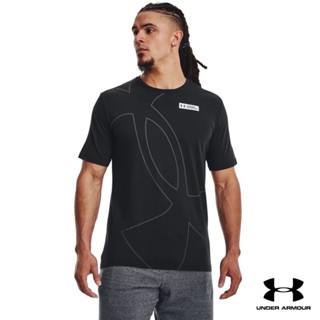 Under Armour UA Mens Big Logo Short Sleeve อันเดอร์ อาร์เมอร์ เสื้อออกกำลังกายสำหรับเทรนนิ่ง สำหรับผู้ชาย