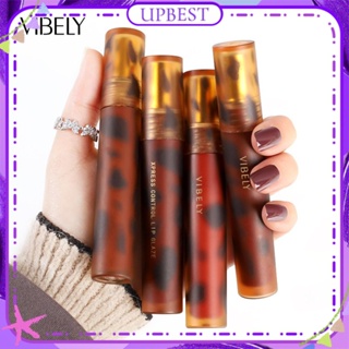 ♕ Vibely Amber Series Lip Glaze Velvet Matte Soft Fog Smooth Moisturizing Lipstick Non Stick Cup Easy To Colour Long Lasting Lip Makeup 6 แบบ UPBEST