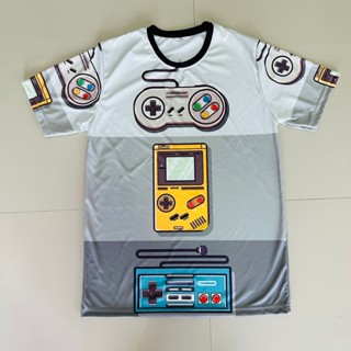 ใหม่ล่าสุด เสื้อยืด ลายเกมคอนโซล 90 วินาที