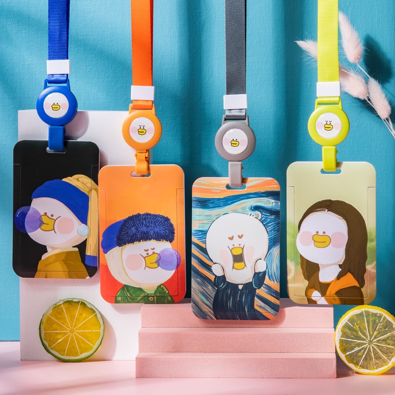 SANRIO ป้ายชื่อพลาสติก ABS ลายการ์ตูนซานริโอ้ แบบแขวนหน้าอก สําหรับนักเรียน