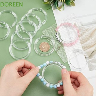 Doreen ชั้นวางเครื่องประดับ สร้อยข้อมือ อะคริลิคใส ทรงกลม 10 ชิ้น