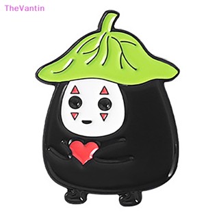 Thevantin Kawaii เข็มกลัด โลหะผสม ลายการ์ตูนอนิเมะน่ารัก ไร้หน้า สร้างสรรค์ อุปกรณ์เสริม สําหรับเพื่อน ของขวัญ