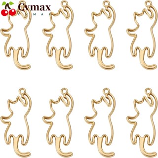 Cvmax จี้ธีมแมวน่ารัก โลหะผสม 47*19 มม. 20 ชิ้น