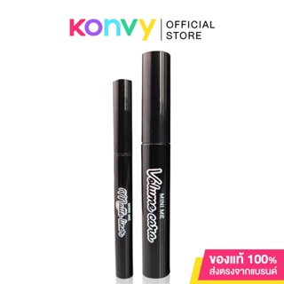 beWiLD Duo Eye Matte Liner &amp; Volume Cara #01 Charcoal.