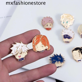 Mxfashione เข็มกลัดโลหะ รูปมหาเวทย์ผนึกมาร เครื่องประดับ สําหรับตกแต่งเสื้อผ้า