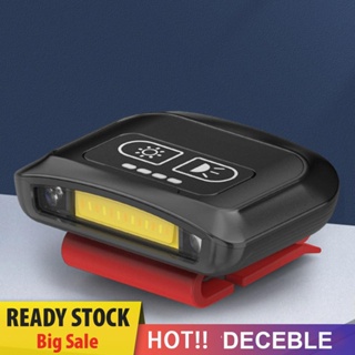 [Deceble.th] โคมไฟ COB 80LM 500mAh เซนเซอร์จับการเคลื่อนไหว กันน้ํา ชาร์จ USB