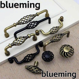 Blueming2 ที่จับประตูลิ้นชัก เฟอร์นิเจอร์ รูปกรงนก โลหะผสม สไตล์โบราณ