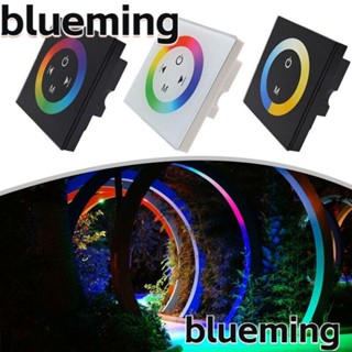 Blueming2 แผงควบคุมไฟ LED DC 12V-24V 86 หรี่แสงได้ แบบติดผนัง