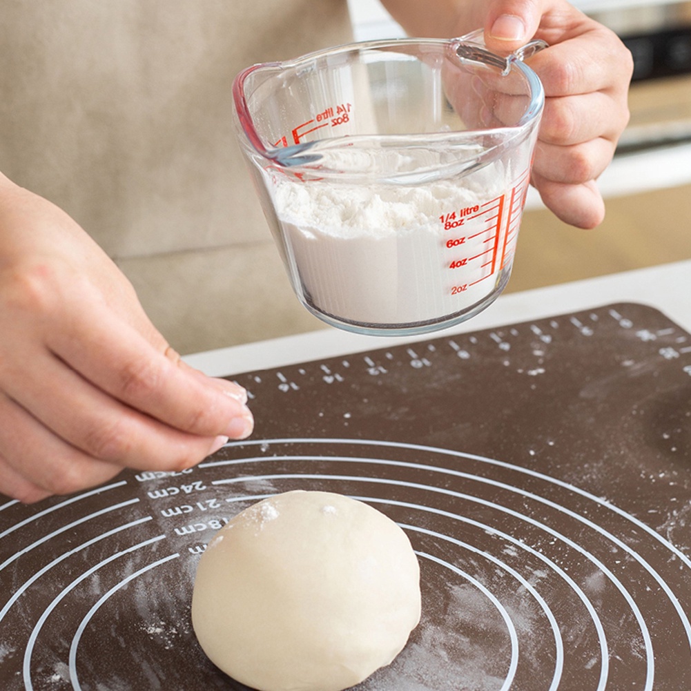 ถ้วยตวงแก้ว ถ้วยชงกาแฟ กาแฟ Measuring cup ขนาด 250 ml / 8 ออนซ์ ทนทาน ทนความร้อนสูง - รูปที่ 7