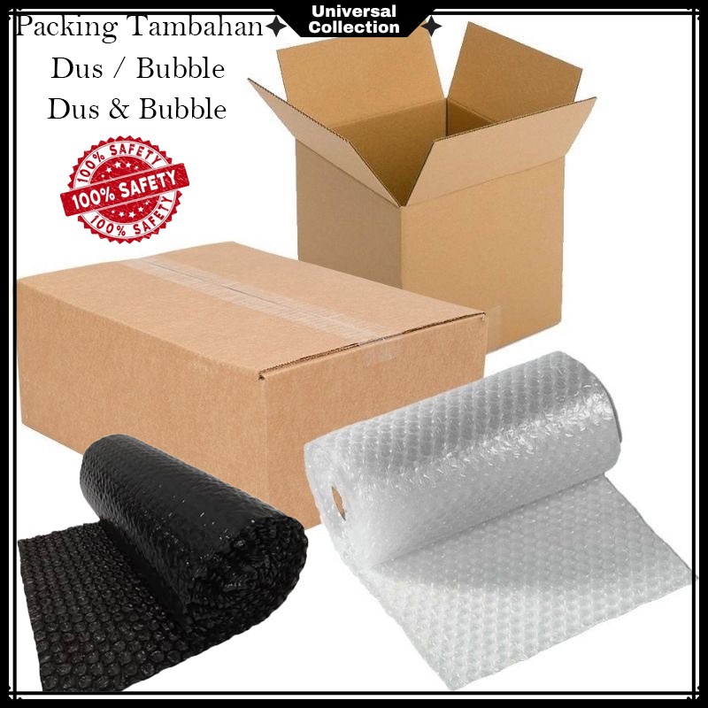 BUBBLE WRAP / BOX / ADDITIONAL PACKING BOX