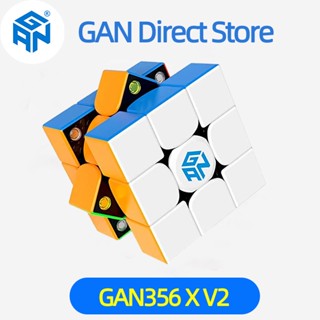 Gan 356 X V2 Gans 3x3 ลูกบาศก์แม่เหล็ก 3x3x3 GAN 356x Speedcube ของเล่นปริศนา ลูกบาศก์มายากล สําหรับเด็ก