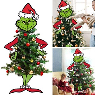 Creative Christmas Tree Decorations Tree Topper Head Arm Legs Insert Ornaments