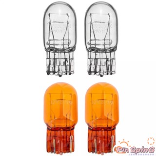 หลอดไฟเลี้ยวฮาโลเจน T20 Bulb 3800k 7443 7440 W21 5w สําหรับรถยนต์