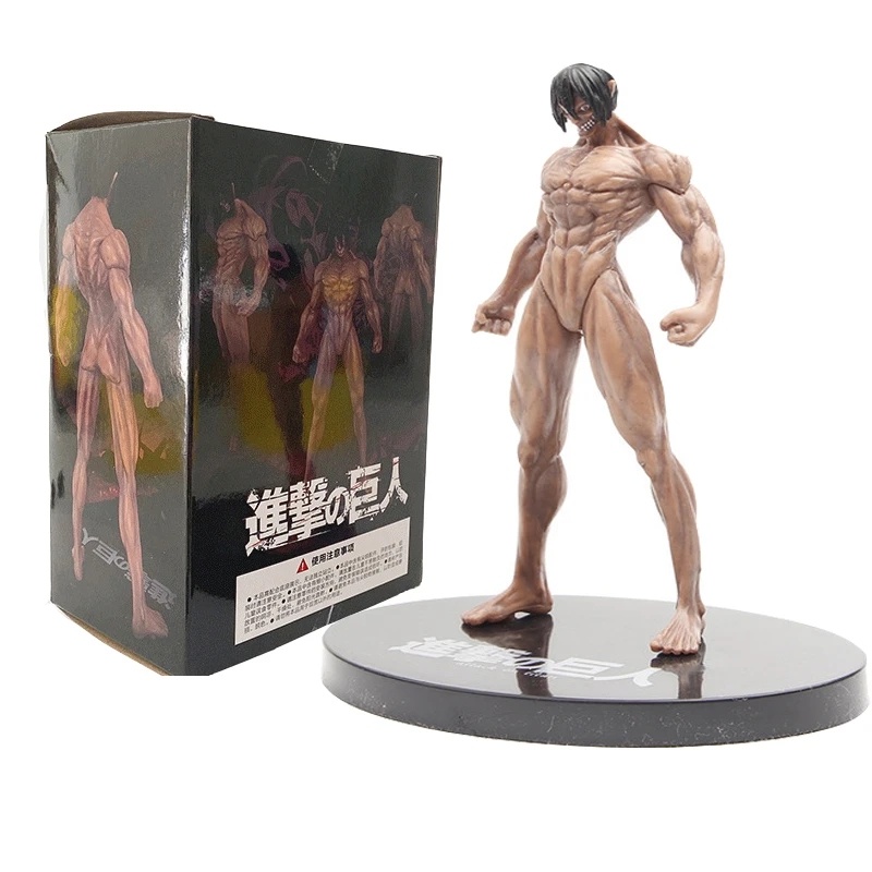 15 ซม.อะนิเมะโจมตีบน Titan Eren Jaeger PVC Action Figure สะสมตุ ๊ กตาของเล ่ น Eren Yeager รูปปั ้ น