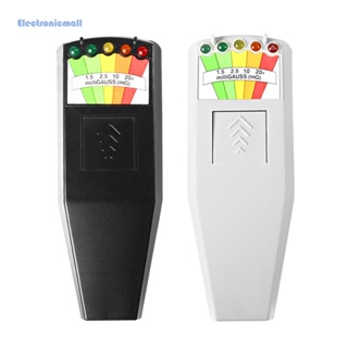 [ElectronicMall01.th] เครื่องวัดรังสีแม่เหล็กไฟฟ้าดิจิทัล K2 EMF LED 5 ดวง หน้าจอ LCD