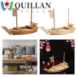 Quillan ถาดใส่อาหารทะเล ซูชิ ขนมขบเคี้ยว อาหารทะเล สําหรับบ้าน ร้านอาหาร