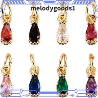 Melodygoods1 ลูกบาศก์คริสตัล เซอร์โคเนีย สีแดง สีดํา สีขาว สีชมพู แฮนด์เมด สําหรับคนรัก