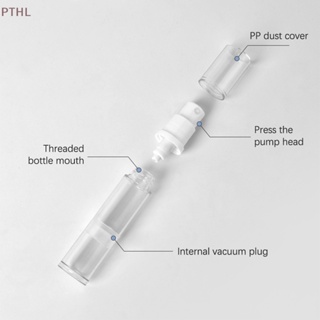 [PTHL] ขวดปั๊มสูญญากาศ ขนาด 5 มล. 10 มล. 15 มล. สําหรับใส่โลชั่น เครื่องสําอาง ครีมบํารุงผิวหน้า